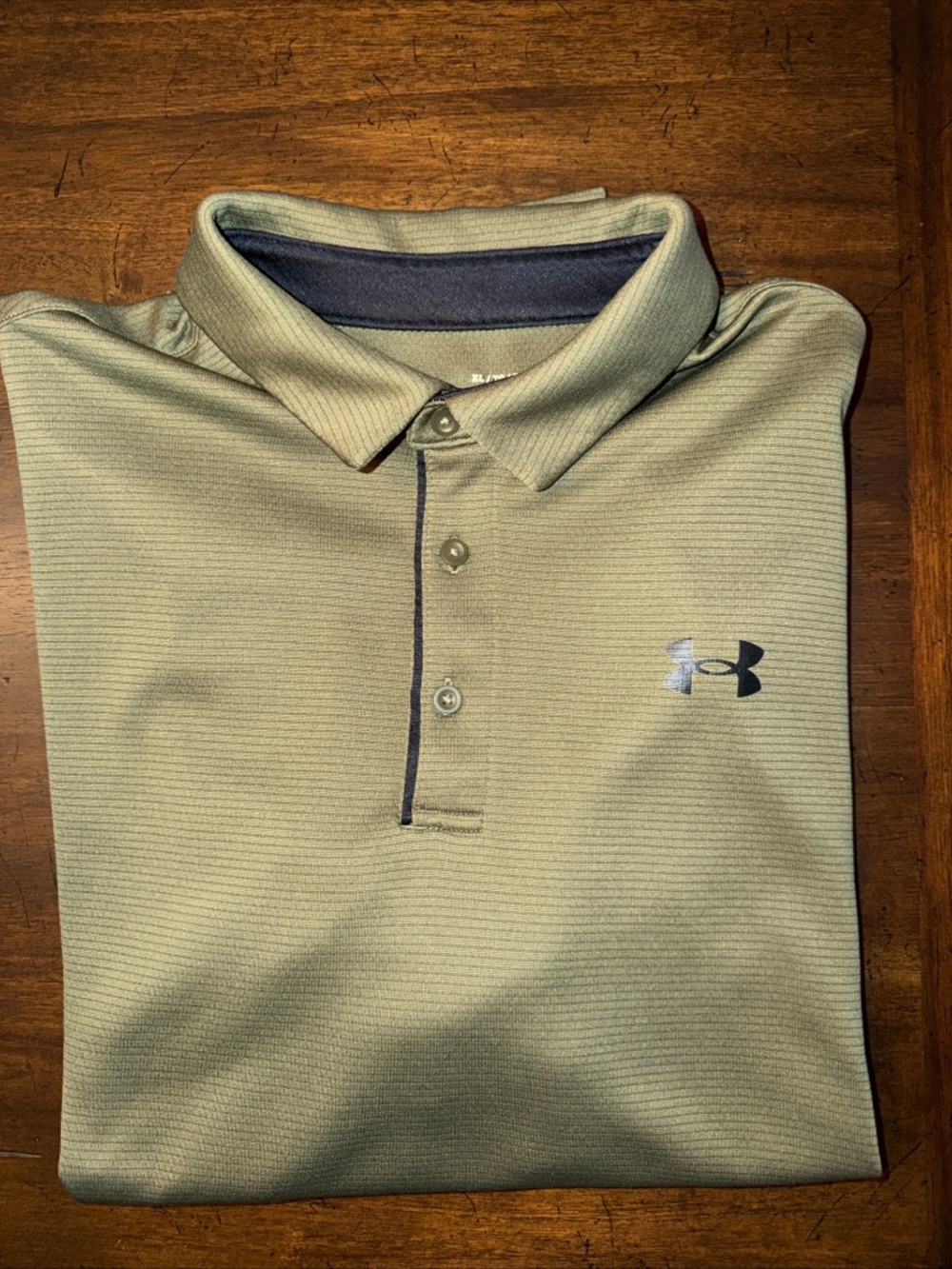 Under Armor Men’s Sz XL Olive Green Loose Golf Performance Polo Short Sleeve